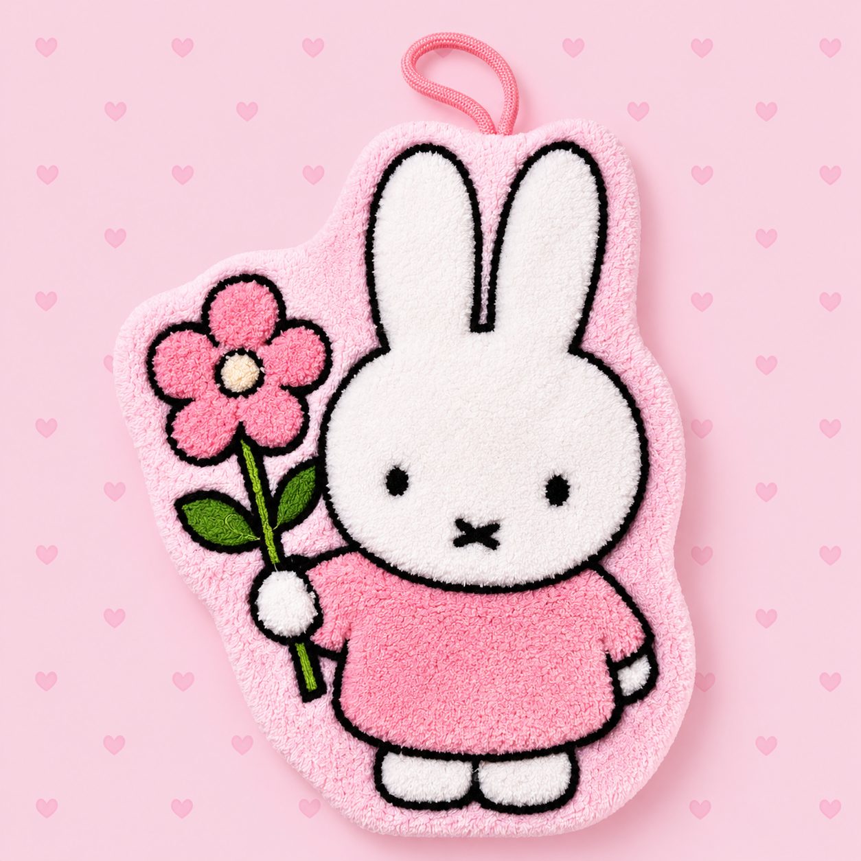 ♡ miffy bloom hand towel