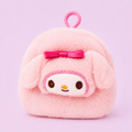 ♡ mymelody round plush coin purse keychain