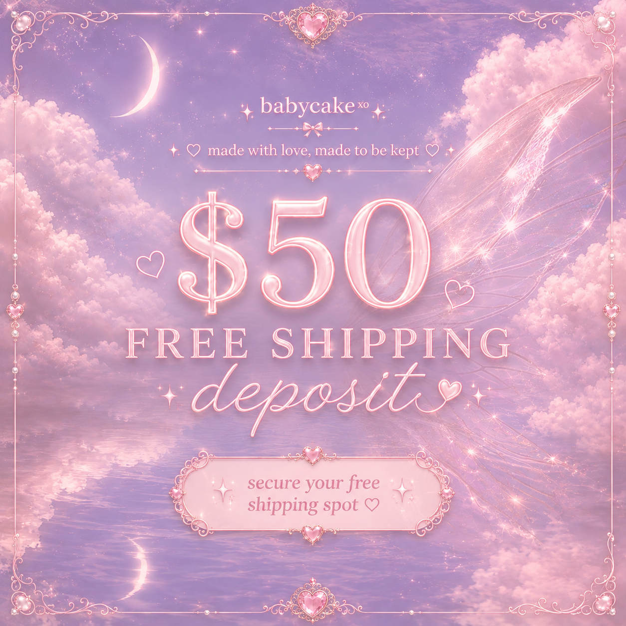Free Shipping Deposit ♡
