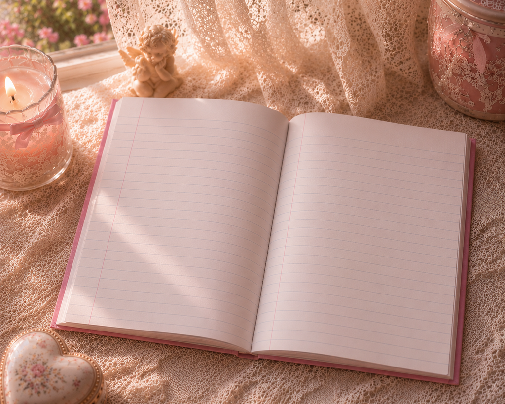 Pink Memories ♡ A5 Hardcover Journal (PRE-ORDER)