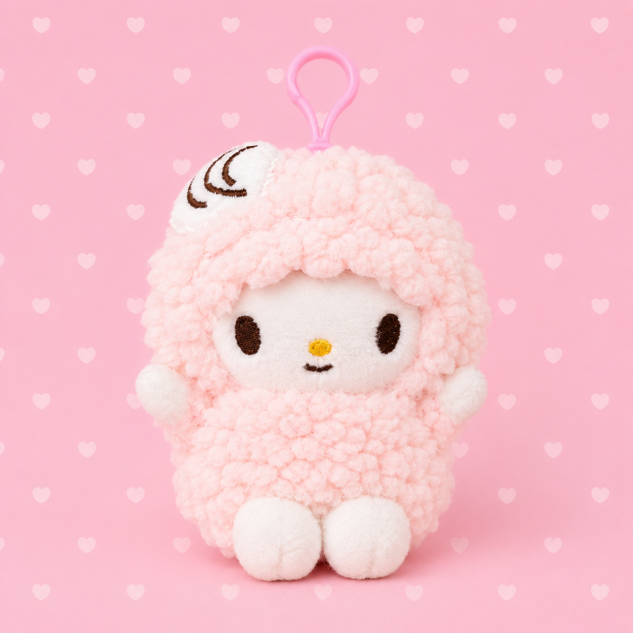 ♡ piano fluffy plush charm
